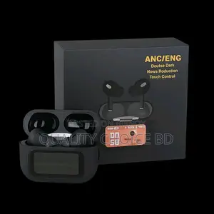 🎧 E9 Pro Touch Control Calling Display AirPods (Black)