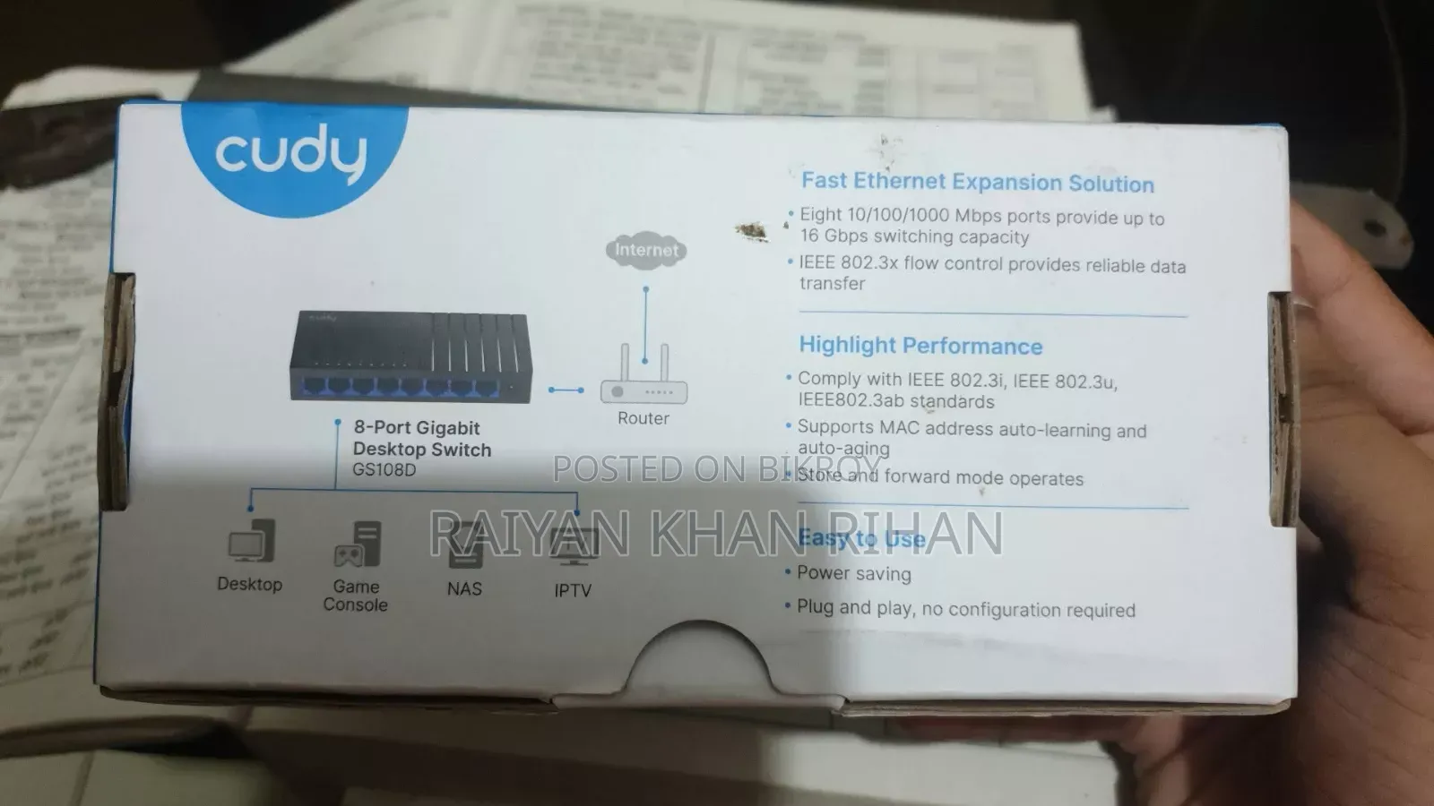 8-Port Gigabit Switch