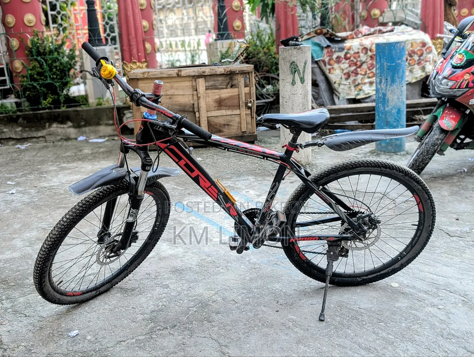 কোর অয়েল ব্রেক (হাইড্রোলিক)
২ চাকার সাইকেল।