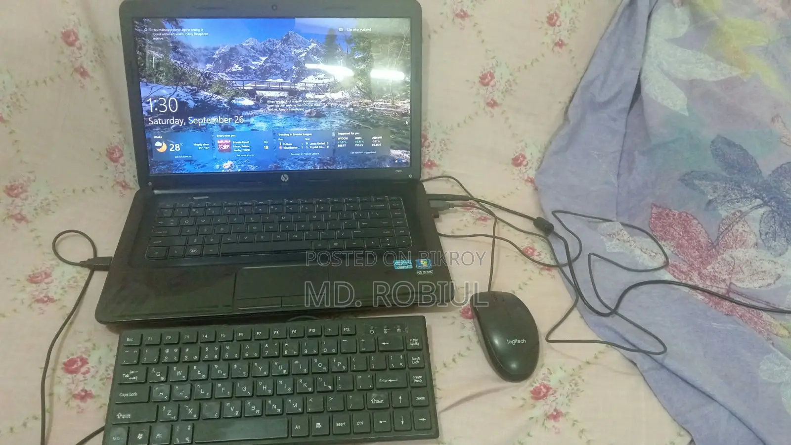 Laptop HP 8GB Intel Core i3 HDD 1T