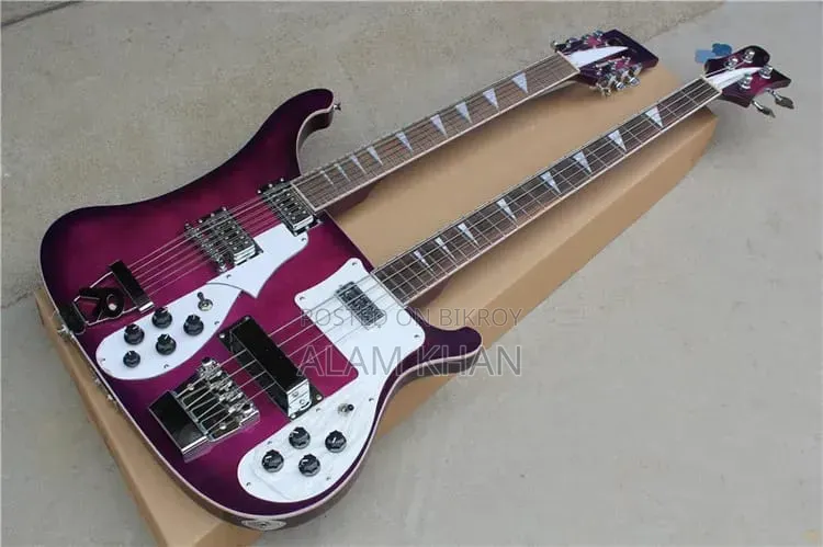 Double Guitar 12/4 Strings