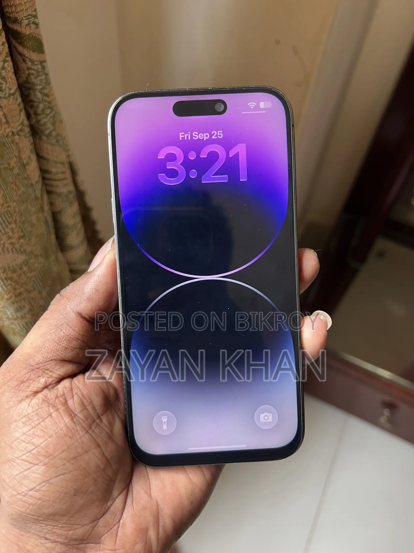 অ্যাপল আইফোন ১৪ প্রো ২৫৬ জিবি পার্পল