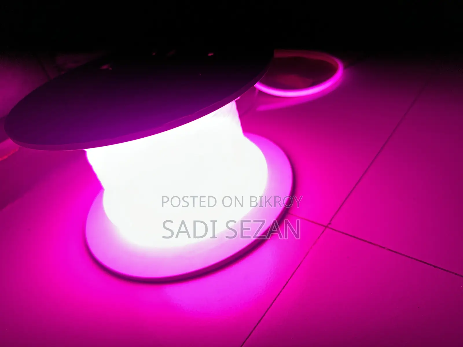 LED Step Neon Light Pink Color