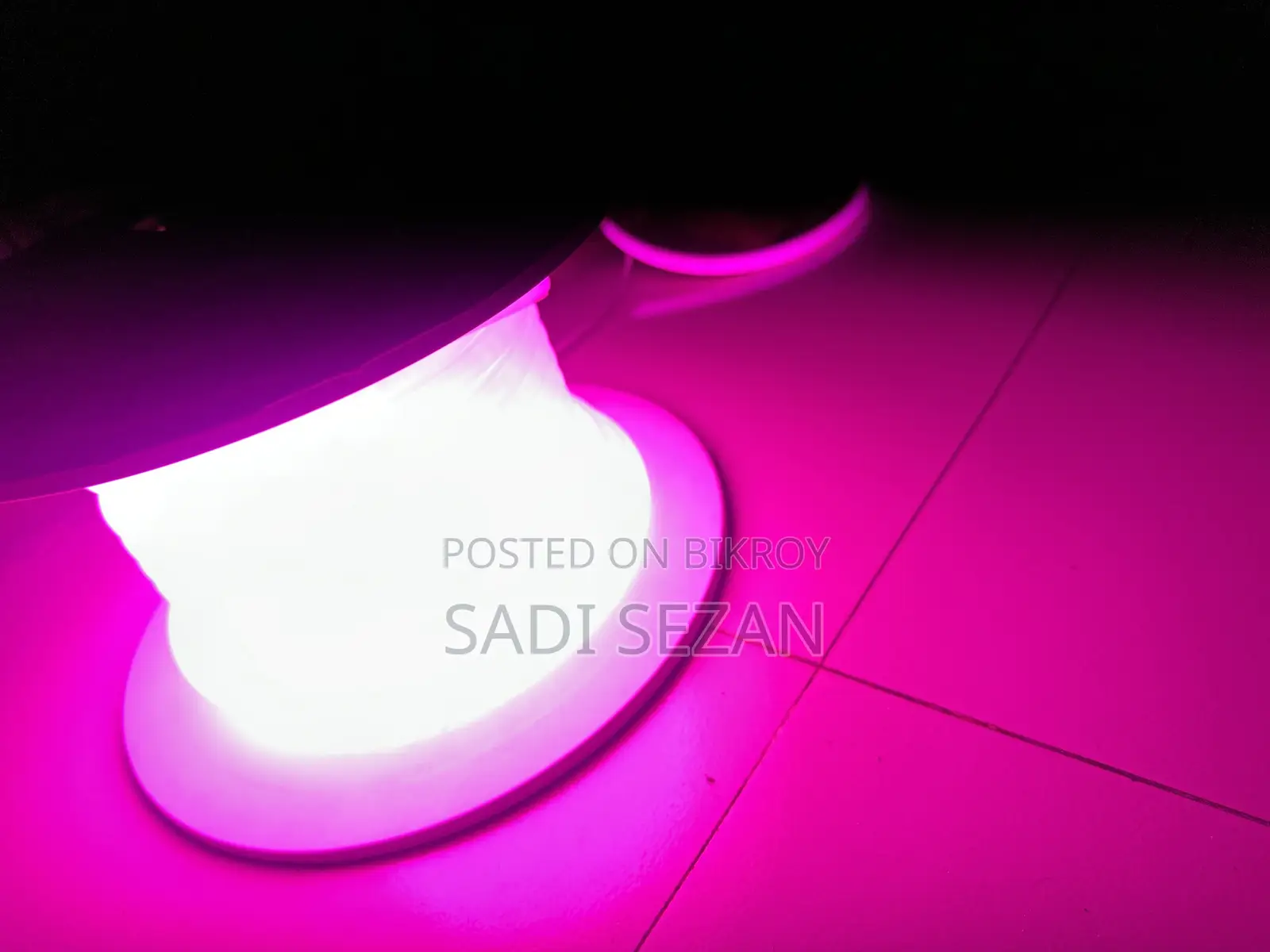 LED Step Neon Light Pink Color
