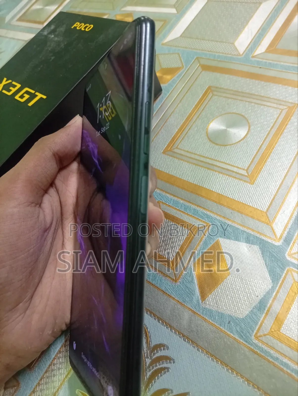 শাওমি পোকো এক্স৩ জিটি ২৫৬ জিবি ব্ল্যাক