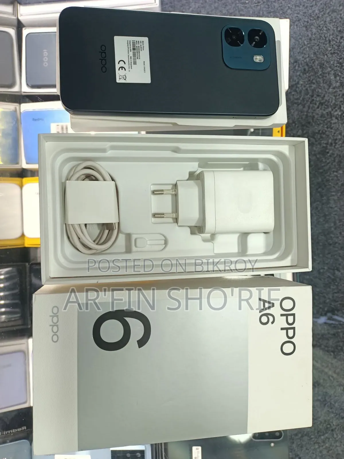Oppo A6 ১২৮ জিবি ব্ল্যাক
