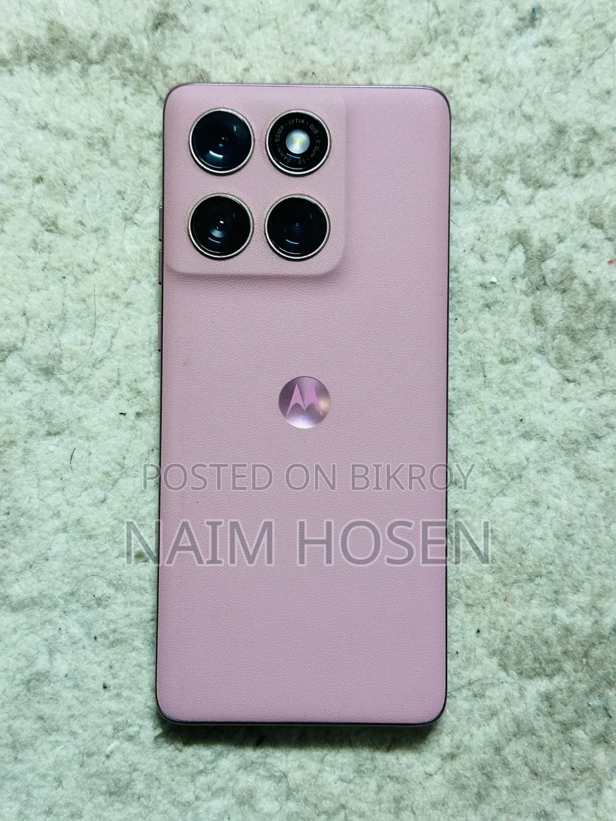 Motorola Edge 60 Fusion 256 GB Pink