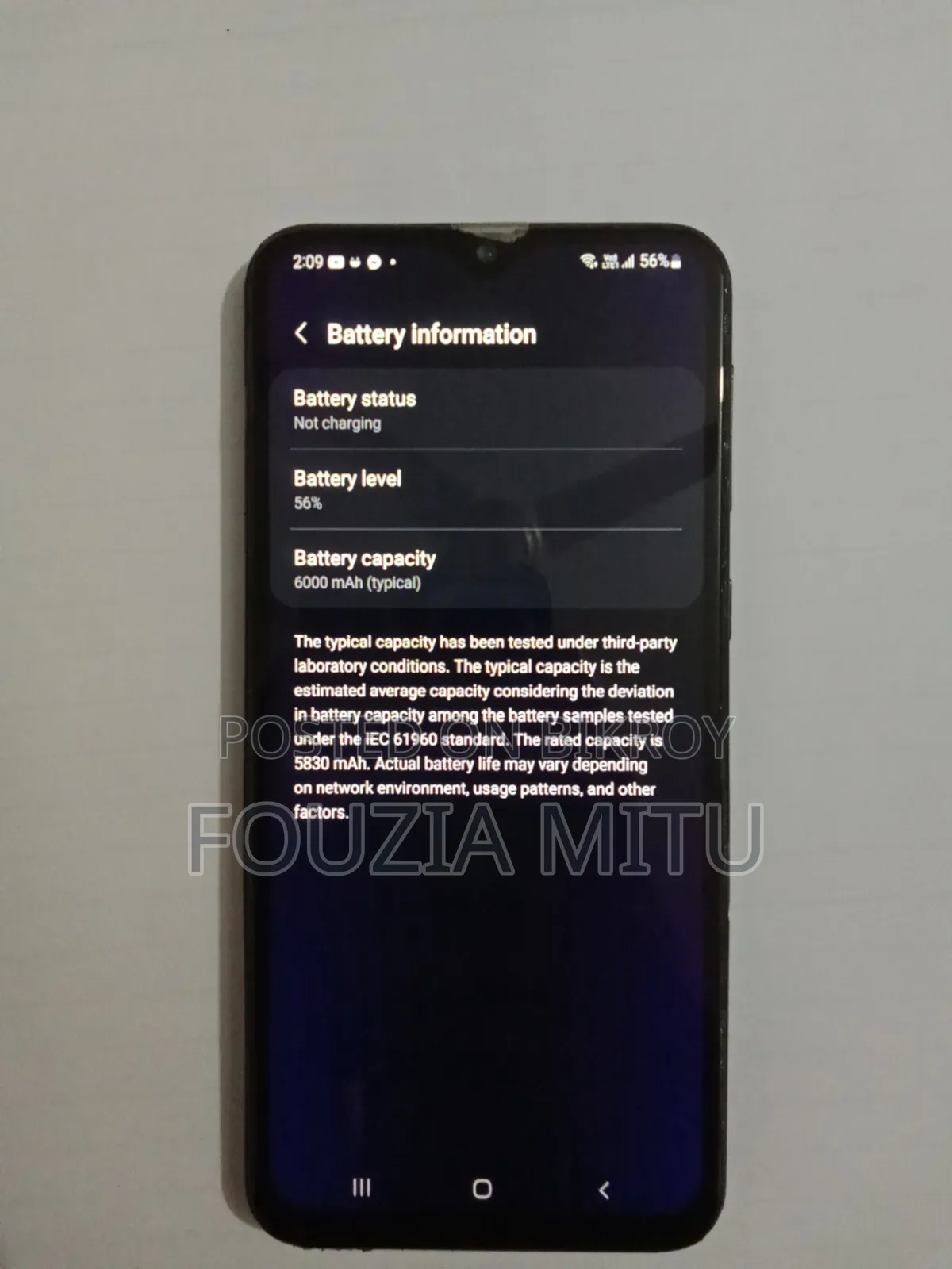 Samsung Galaxy M21 2021 128 GB Blue