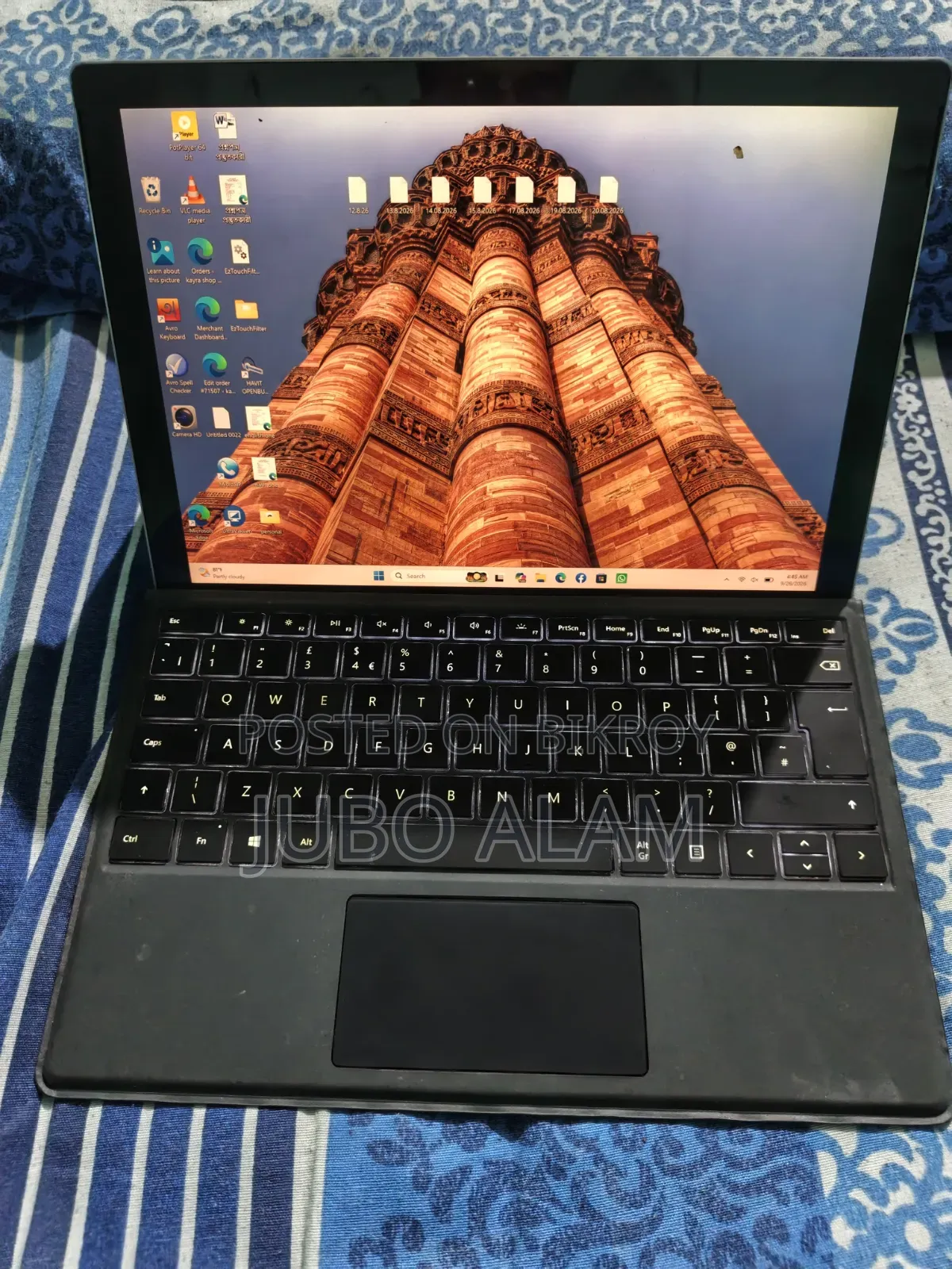 Laptop Microsoft Surface Pro 4 4GB Intel Core i5 SSD 128GB