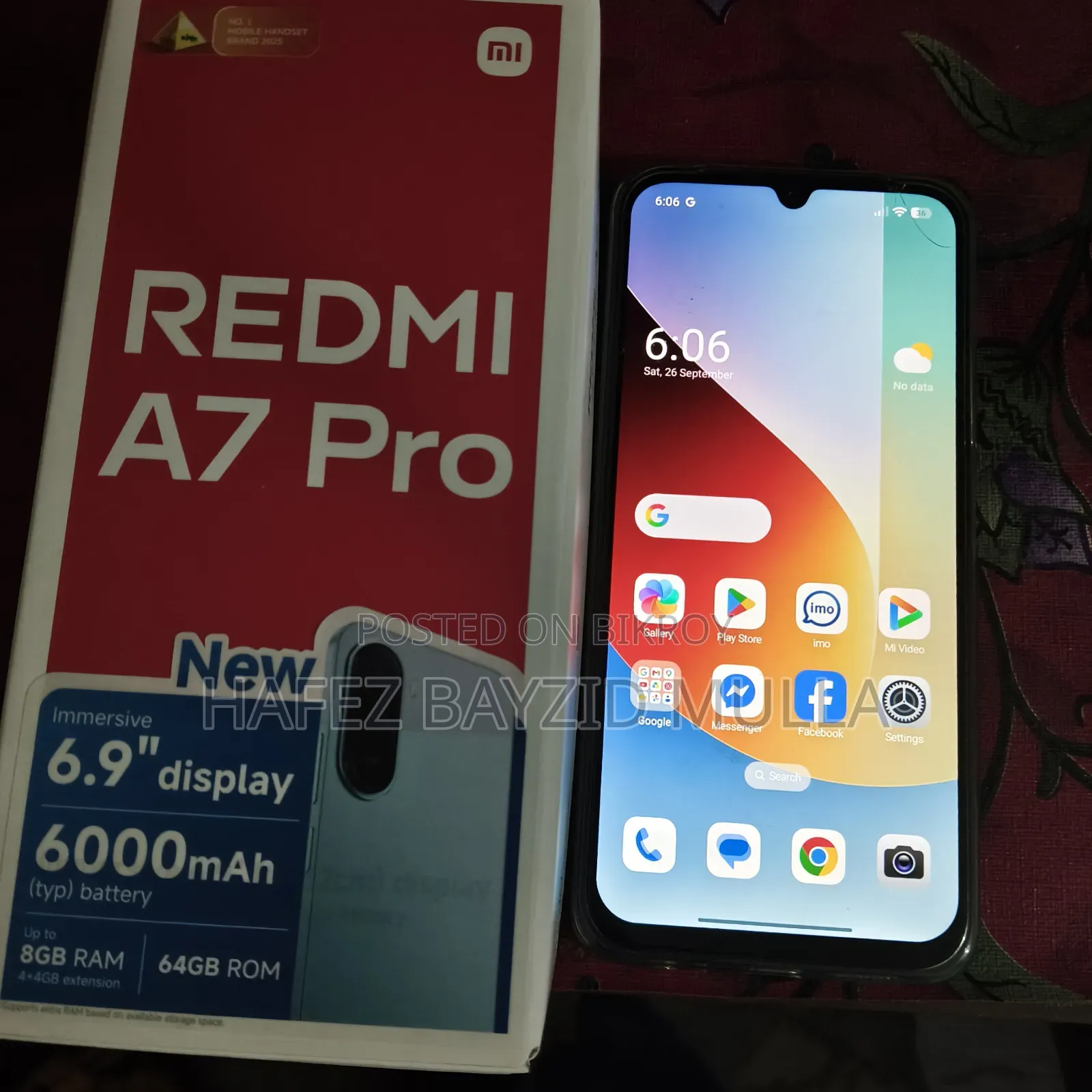 Xiaomi Redmi A7 Pro 64 GB Black