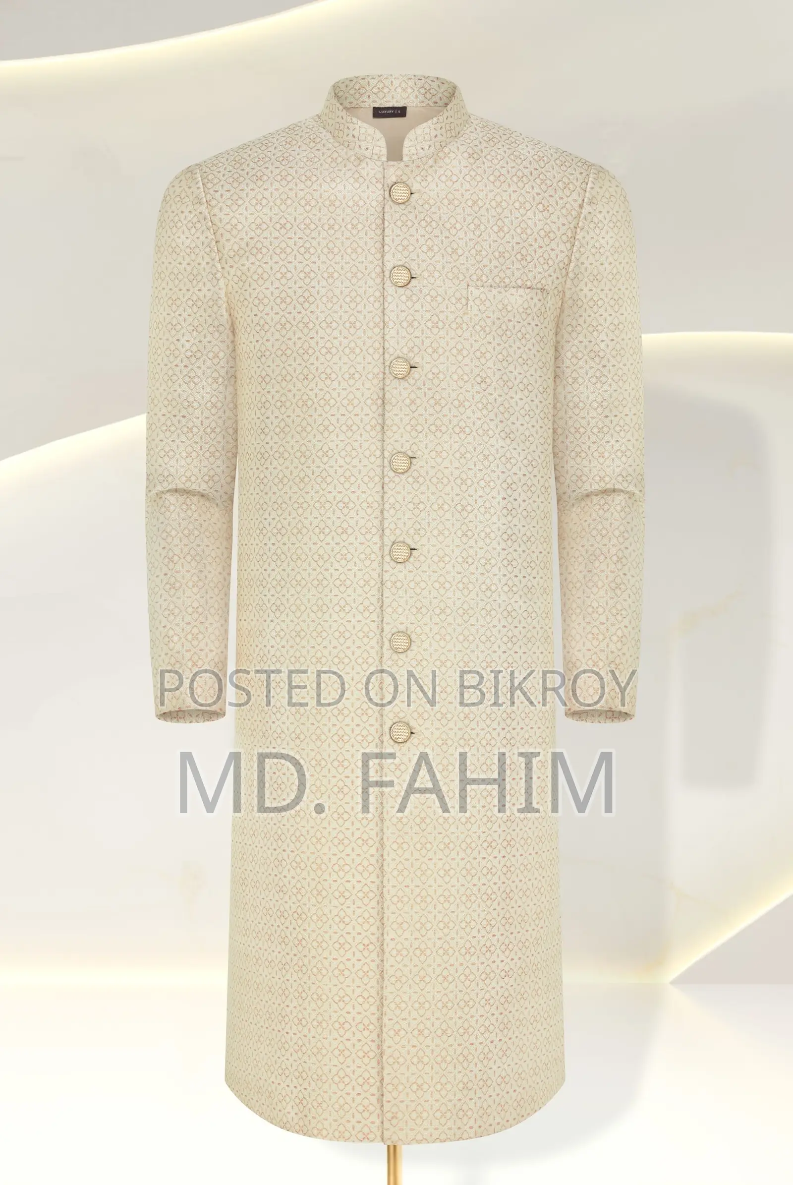 শেরওয়ানি (অক্ষত ও অব্যবহৃত)