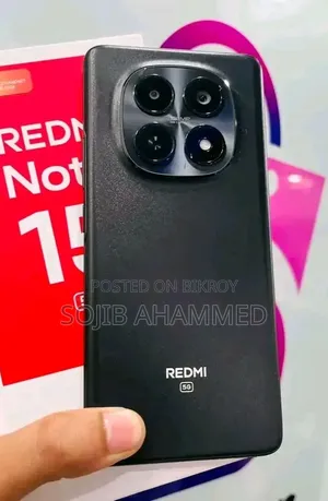 Xiaomi Redmi Note 15 ২৫৬ জিবি ব্ল্যাক