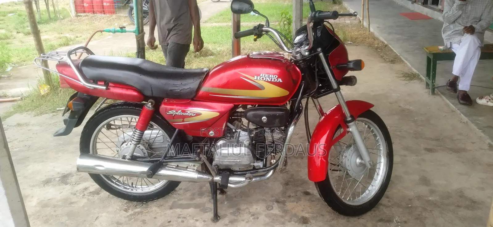 হিরো স্প্লেন্ডার প্লাস ২০০৪ রেড