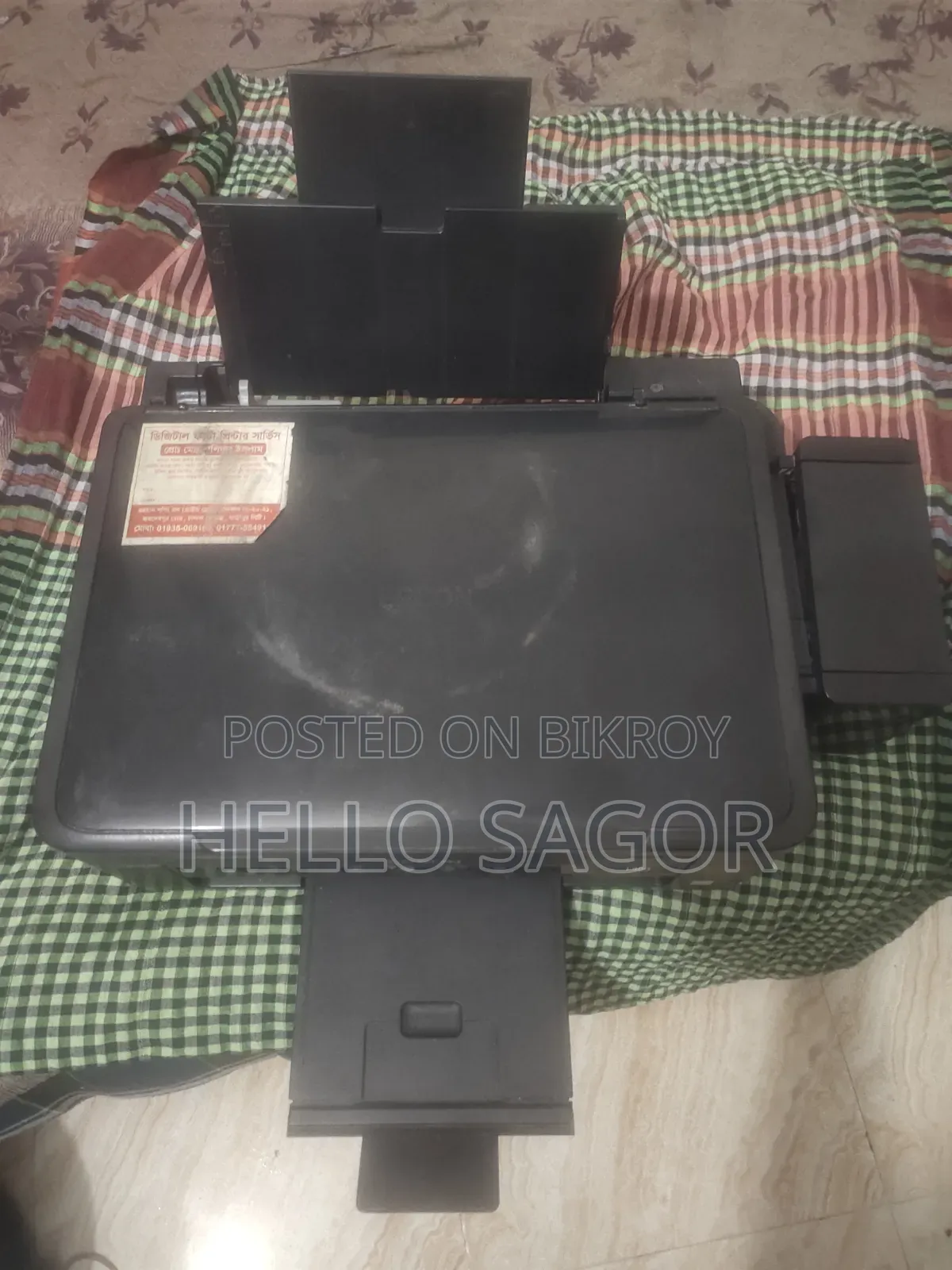 Epson L380 কালার প্রিন্টার বিক্রি হবে।
