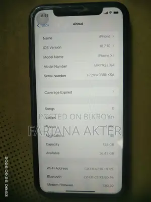 Apple iPhone XR 128 GB Black