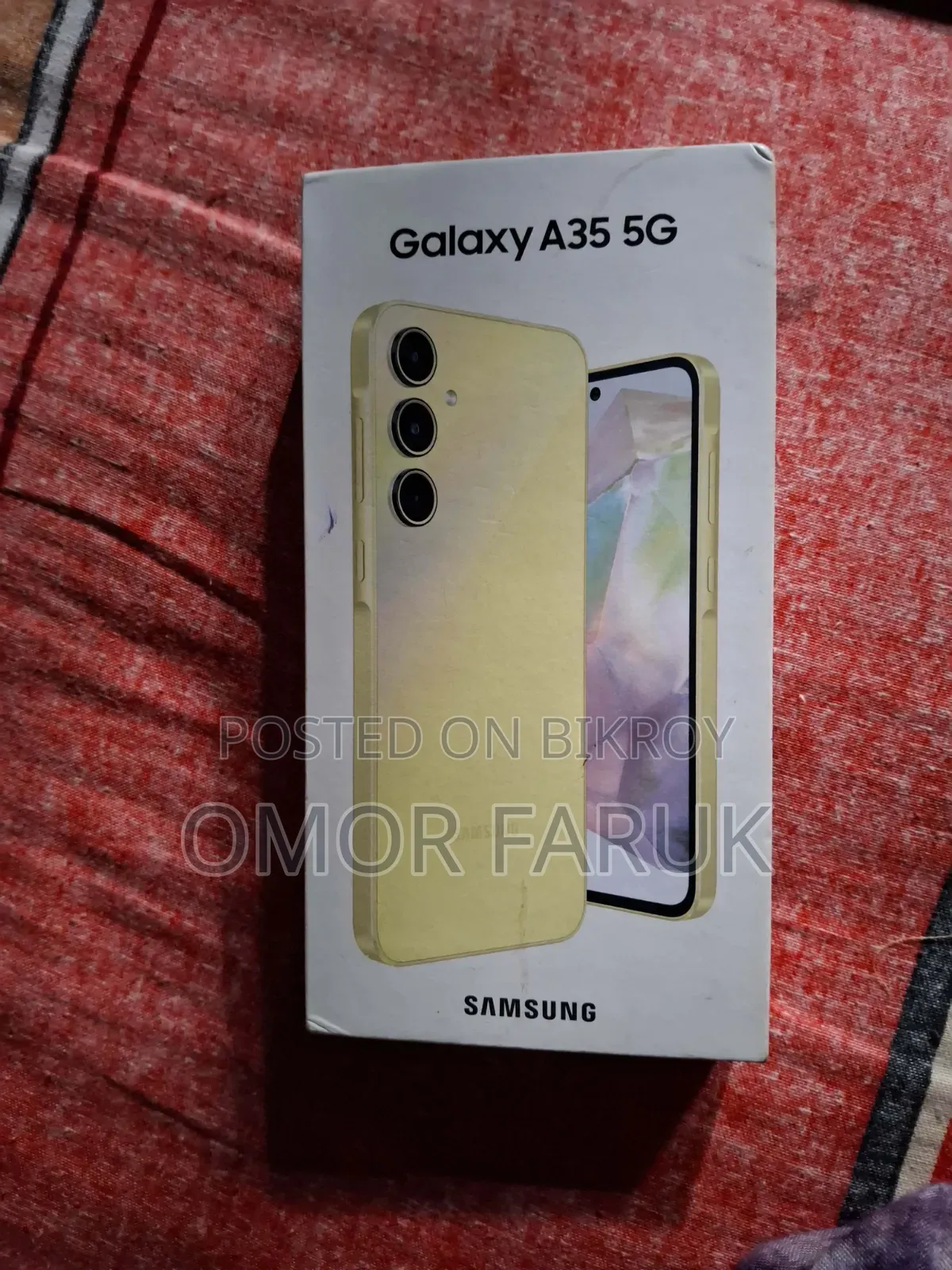 Samsung Galaxy A35 128 GB Yellow