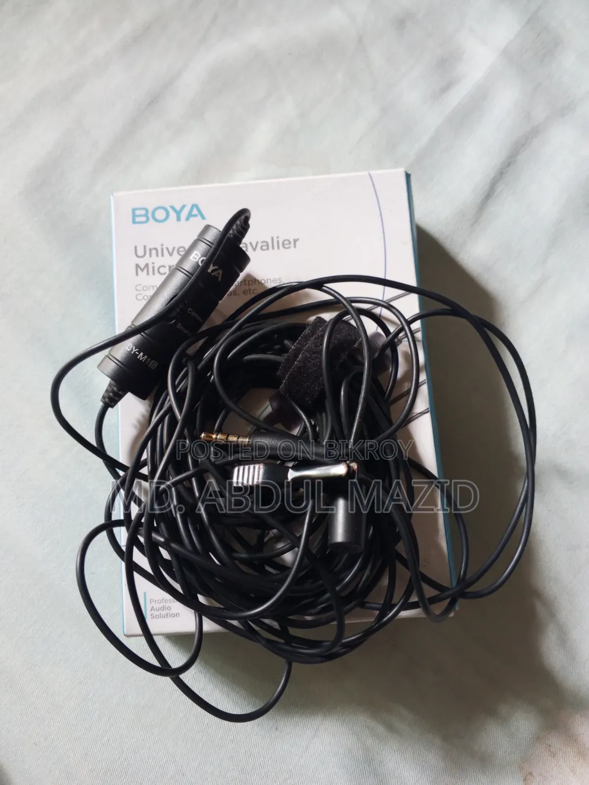 Boya Universal Lavaliere Microphone BY-M15