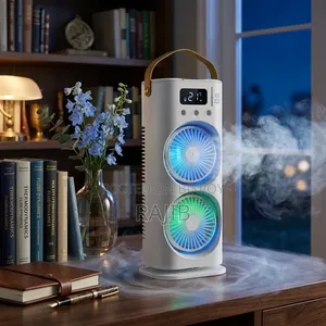 Double-Headed Air Cooler Mist Fan