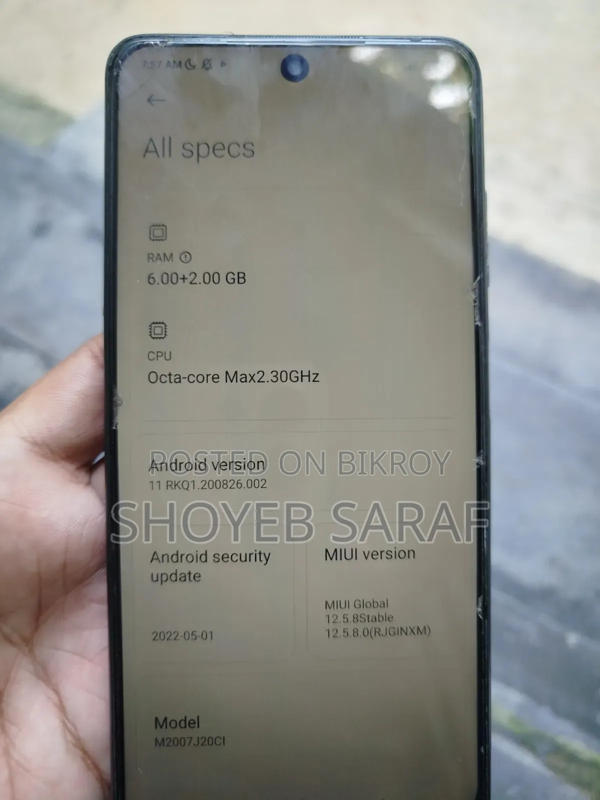 Xiaomi Poco X3 128 GB Blue