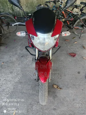 টিভিএস অ্যাপাচি আরটিআর ১৬০ টুভি ২০১১ লাল