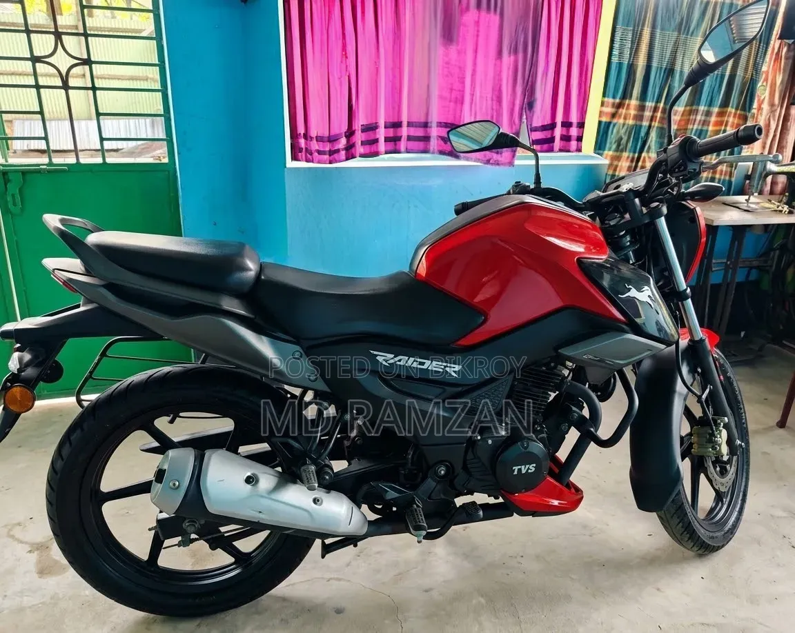 TVS Raider 125 2022 Red