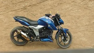 TVS Apache RTR 160 4V 2022 Blue