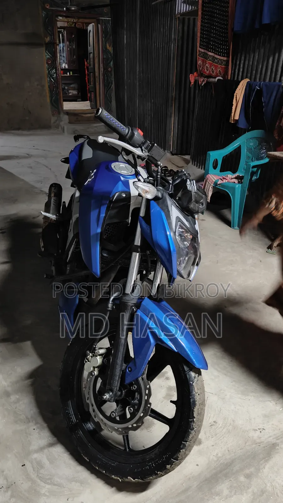 TVS Apache RTR 160 4V 2022 Blue