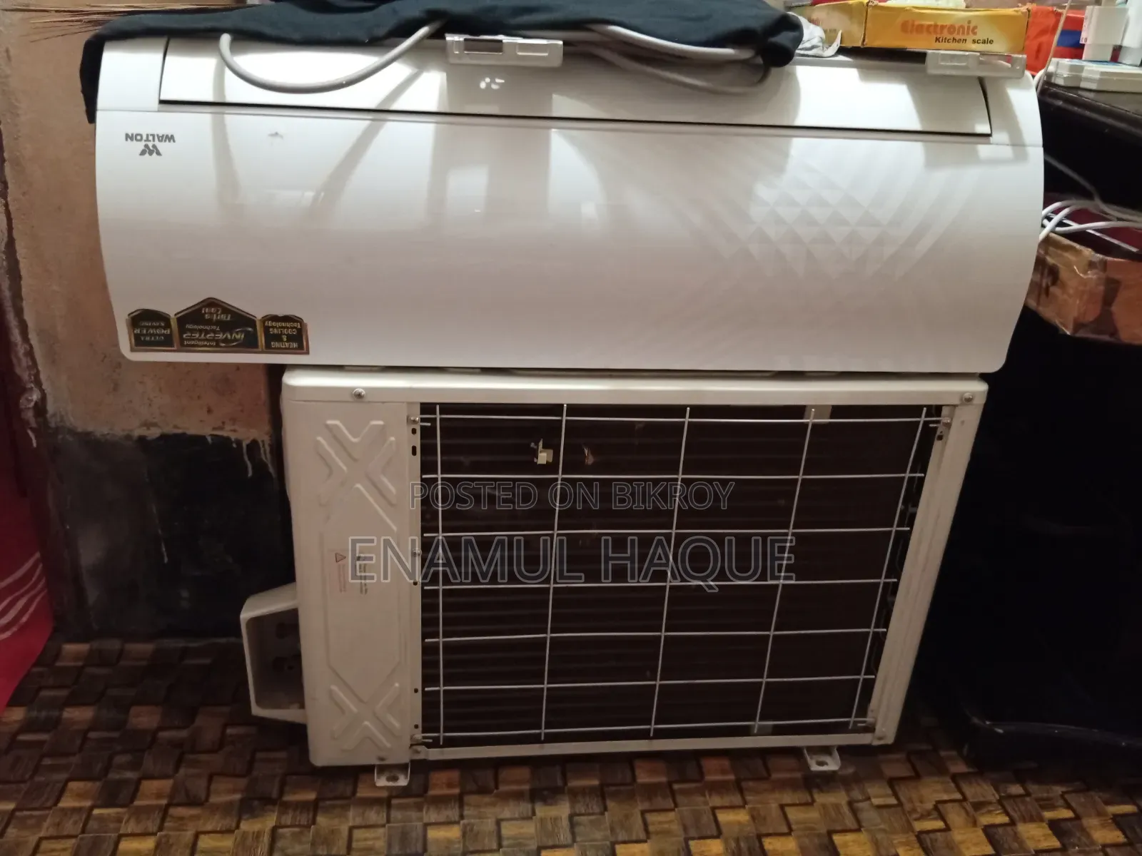 Walton AC, Fresh Conditions, 1.5 Ton Capacity, Hot & Cool Service