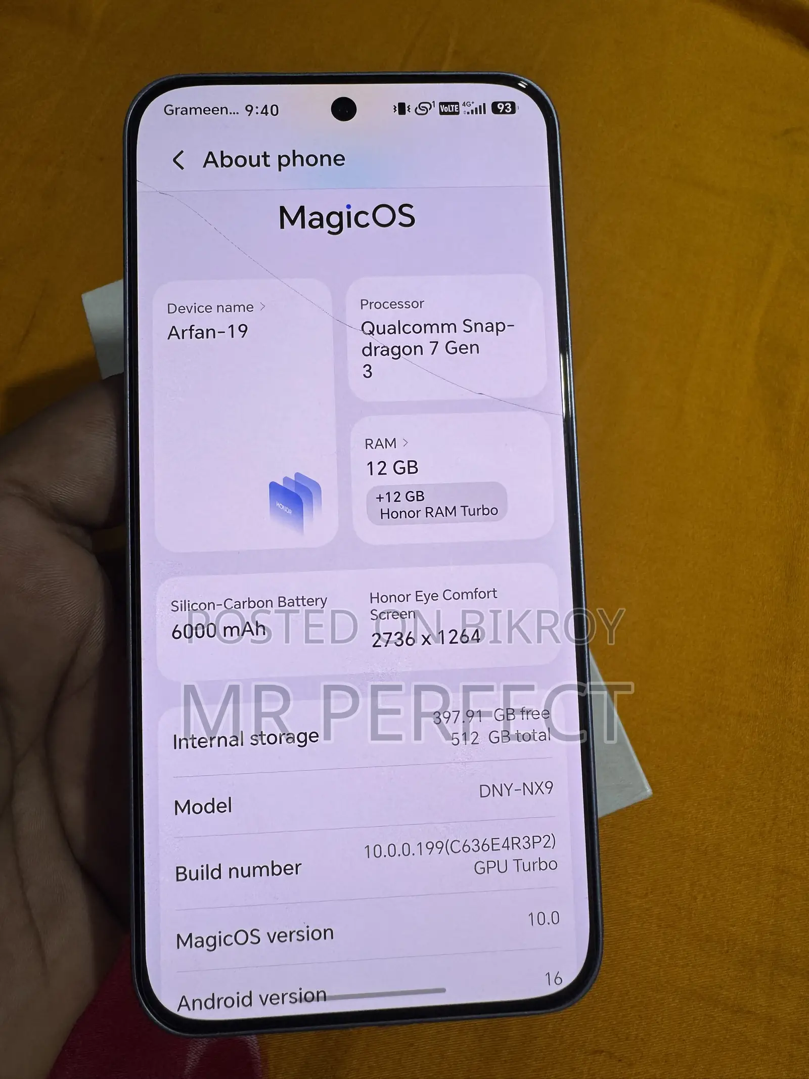 Honor 400 512 GB Blue