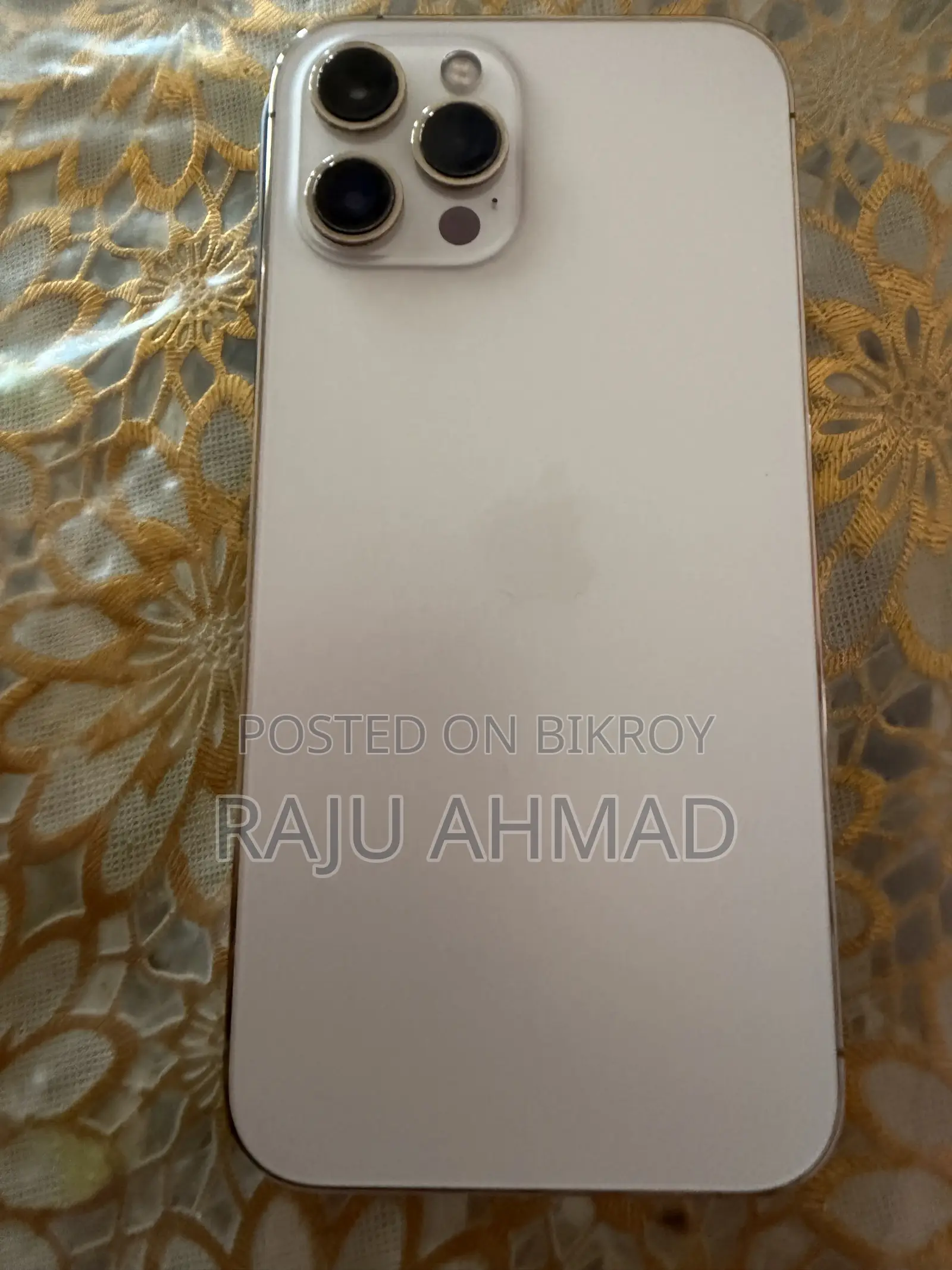 অ্যাপল আইফোন ১২ প্রো ম্যাক্স ১২৮ জিবি গোল্ড