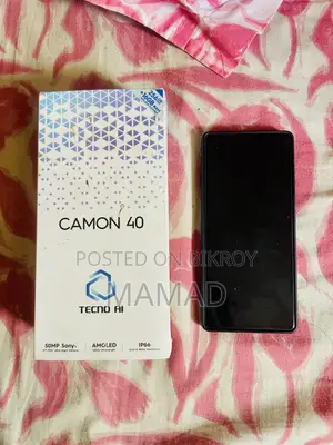 টেকনো ক্যামন ৪০ ২৫৬ জিবি ব্ল্যাক