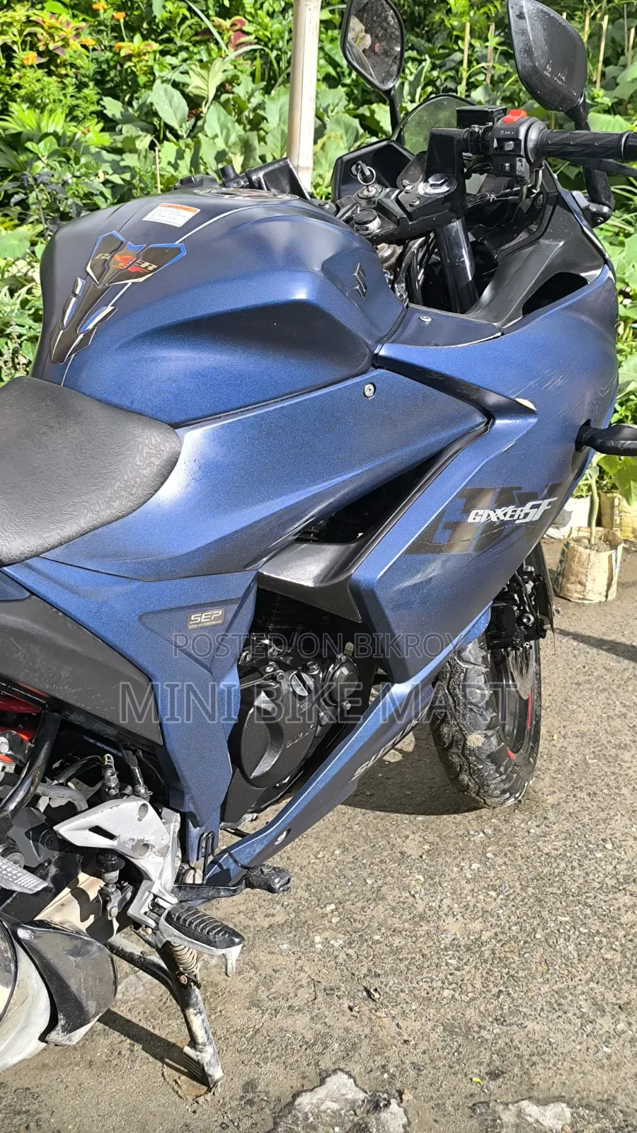 Suzuki Gixxer SF 2024 Blue