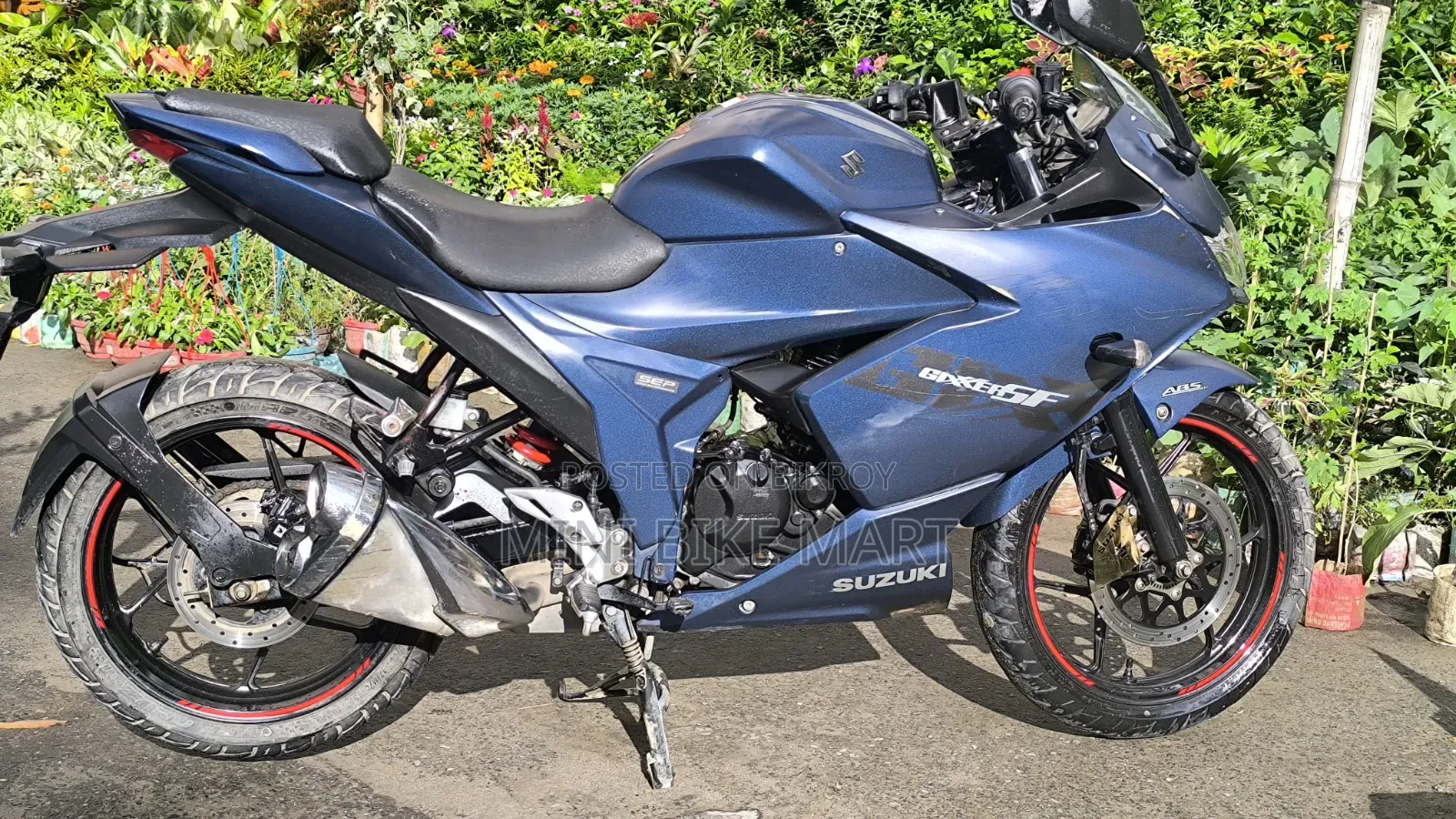 Suzuki Gixxer SF 2024 Blue