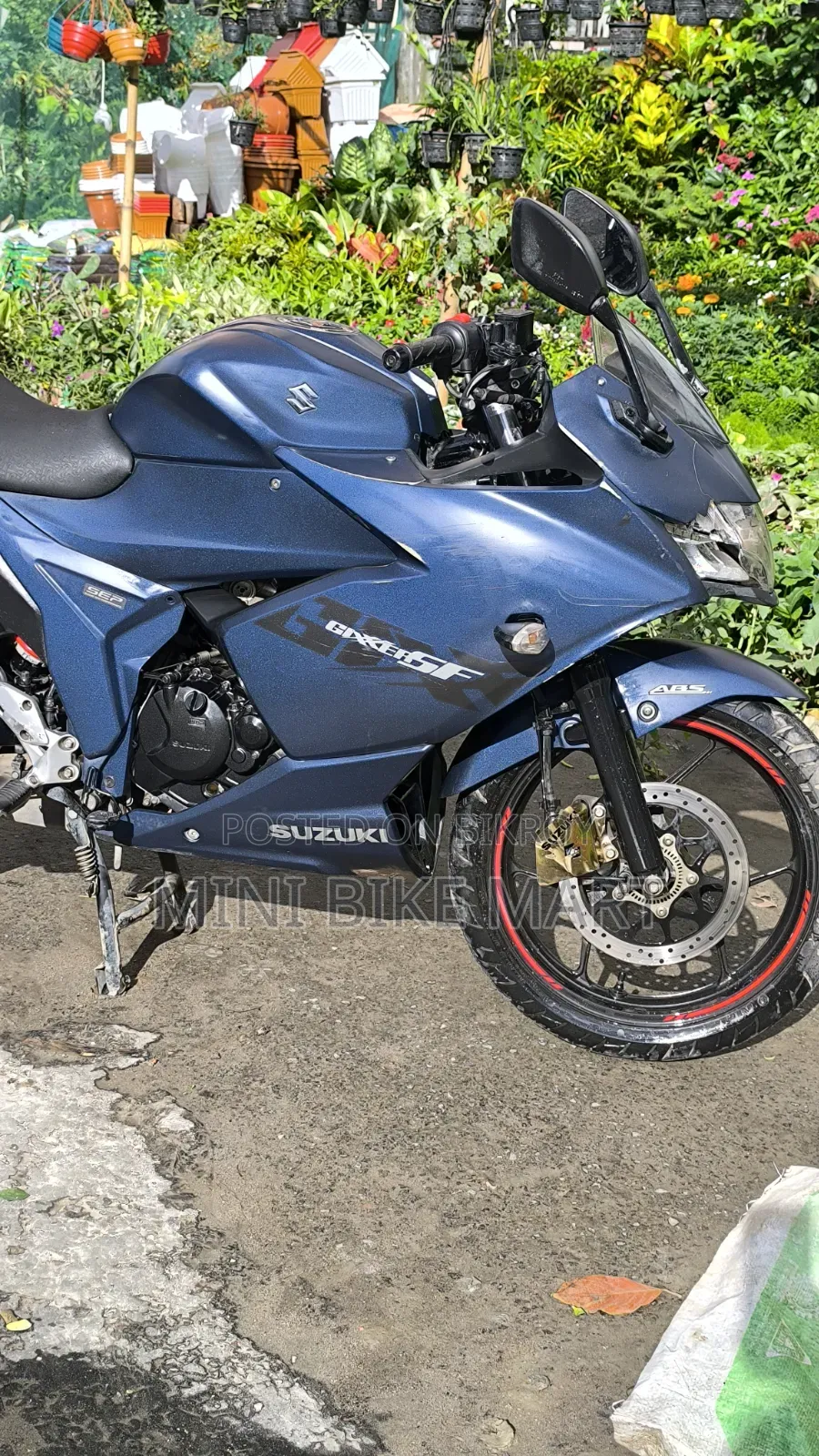 Suzuki Gixxer SF 2024 Blue