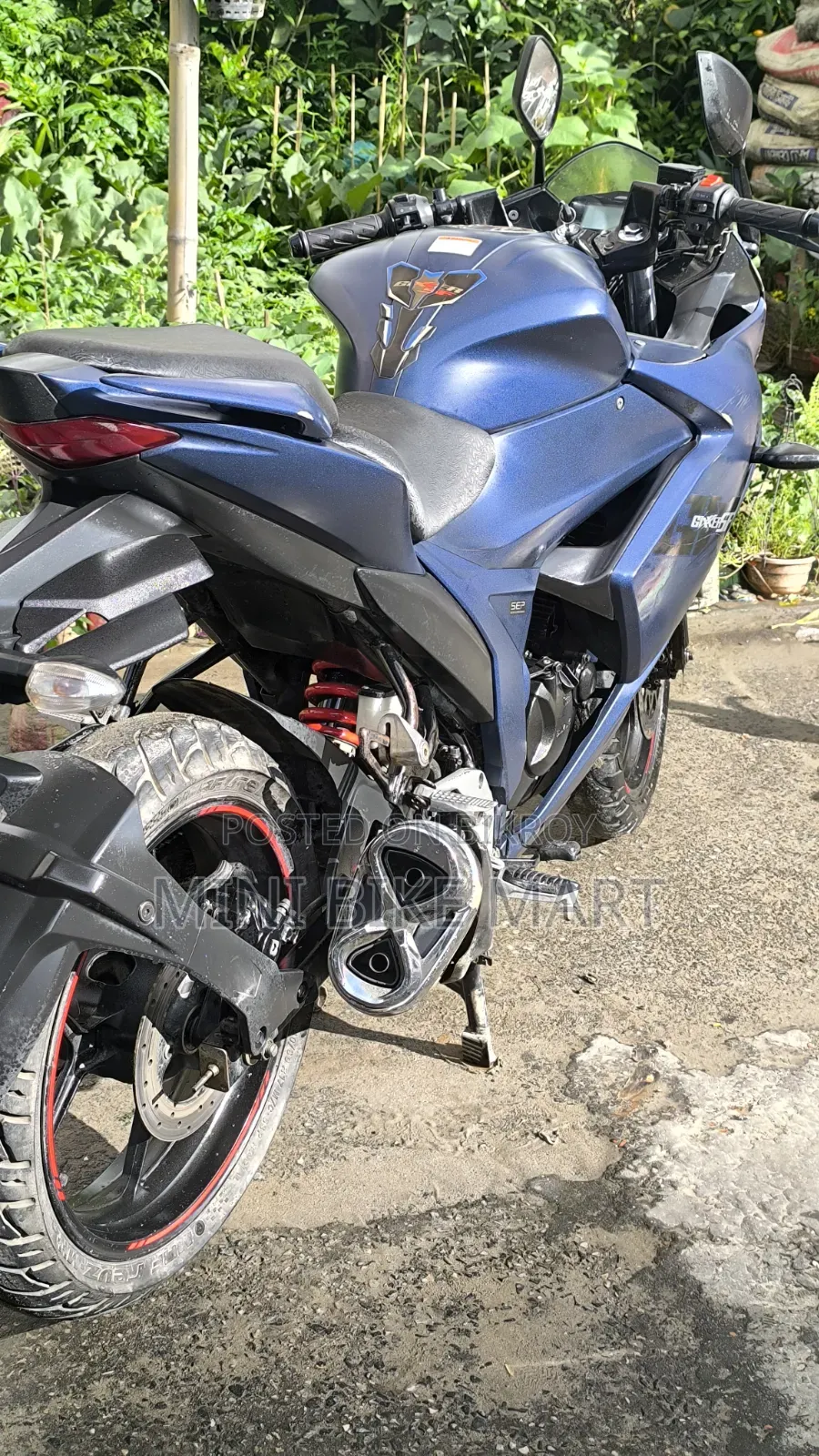 Suzuki Gixxer SF 2024 Blue