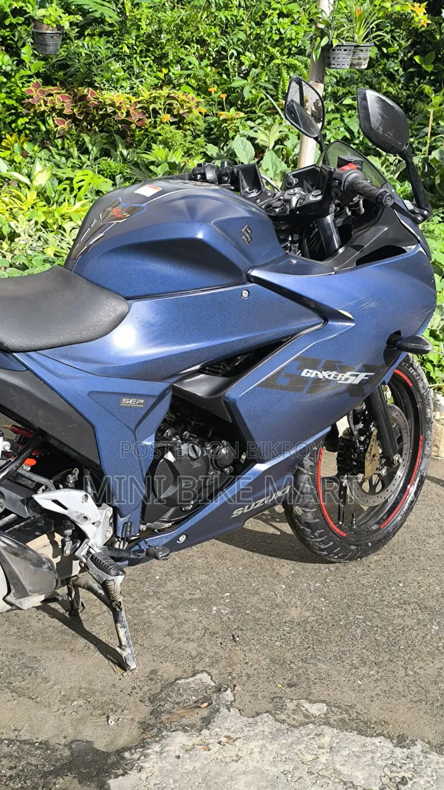 Suzuki Gixxer SF 2024 Blue