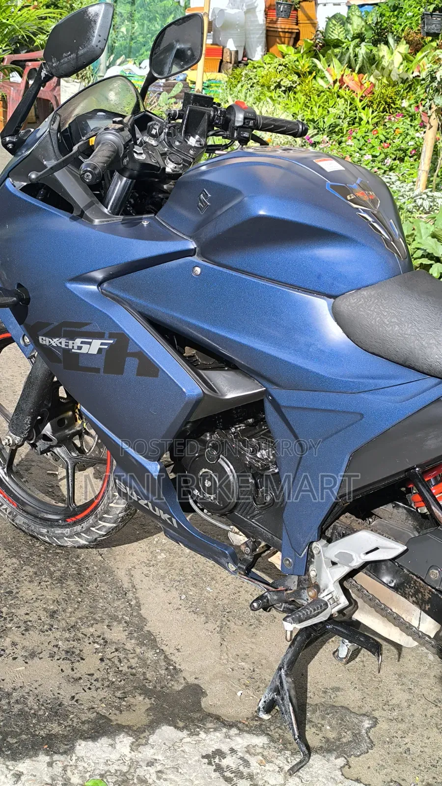 Suzuki Gixxer SF 2024 Blue