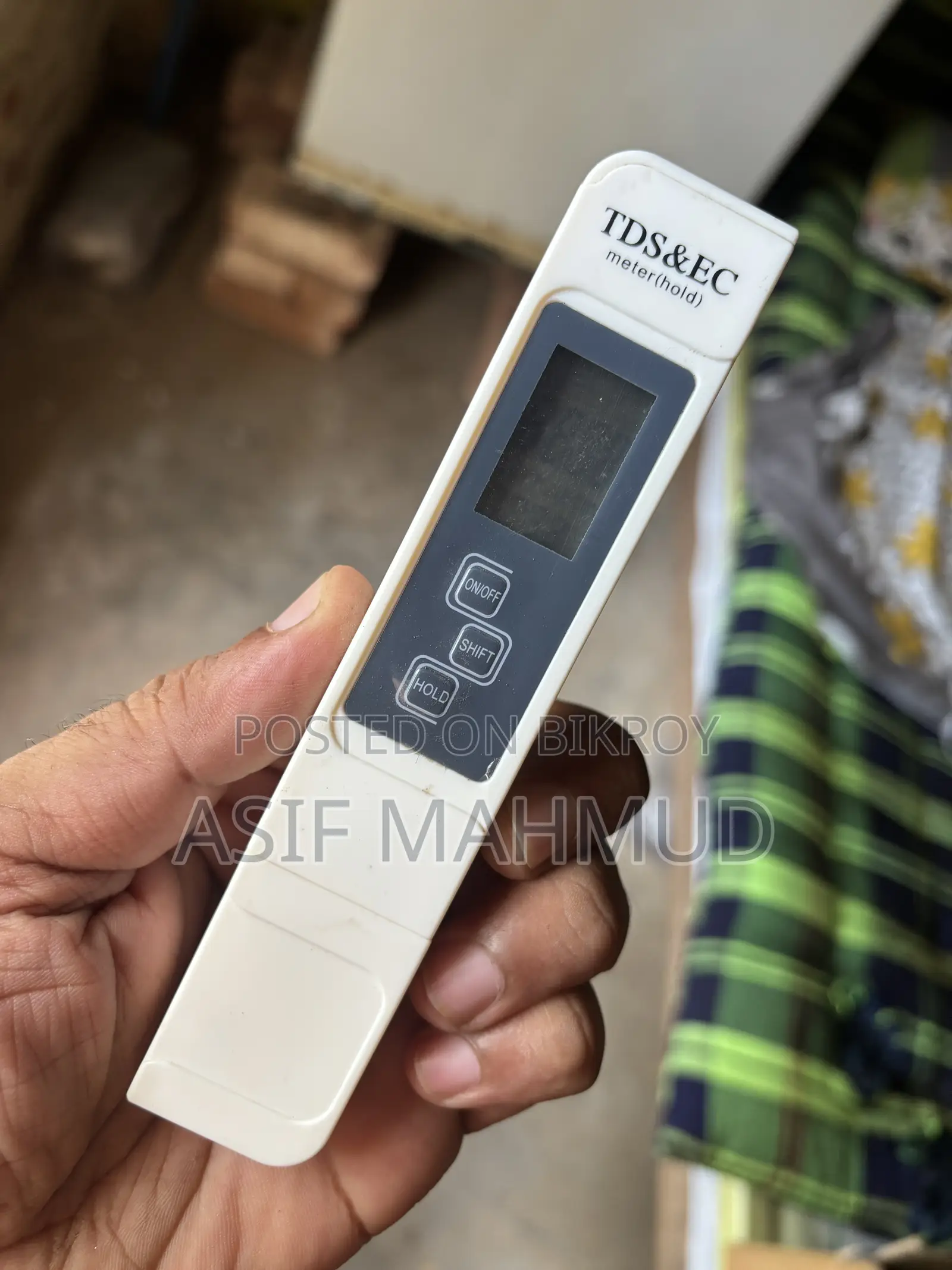 এয়ার পাম্প, টিডিএস মিটার, পিএইচ মিটার