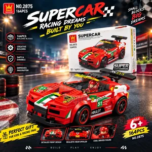 Racing Car Building Educational Block Set Lego Toy Model-2875