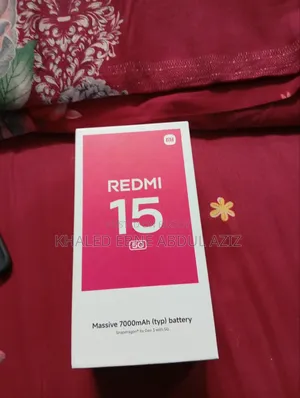 নতুন শাওমি রেডমি ১৫ ফাইব জি ২৫৬ জিবি সিলভার