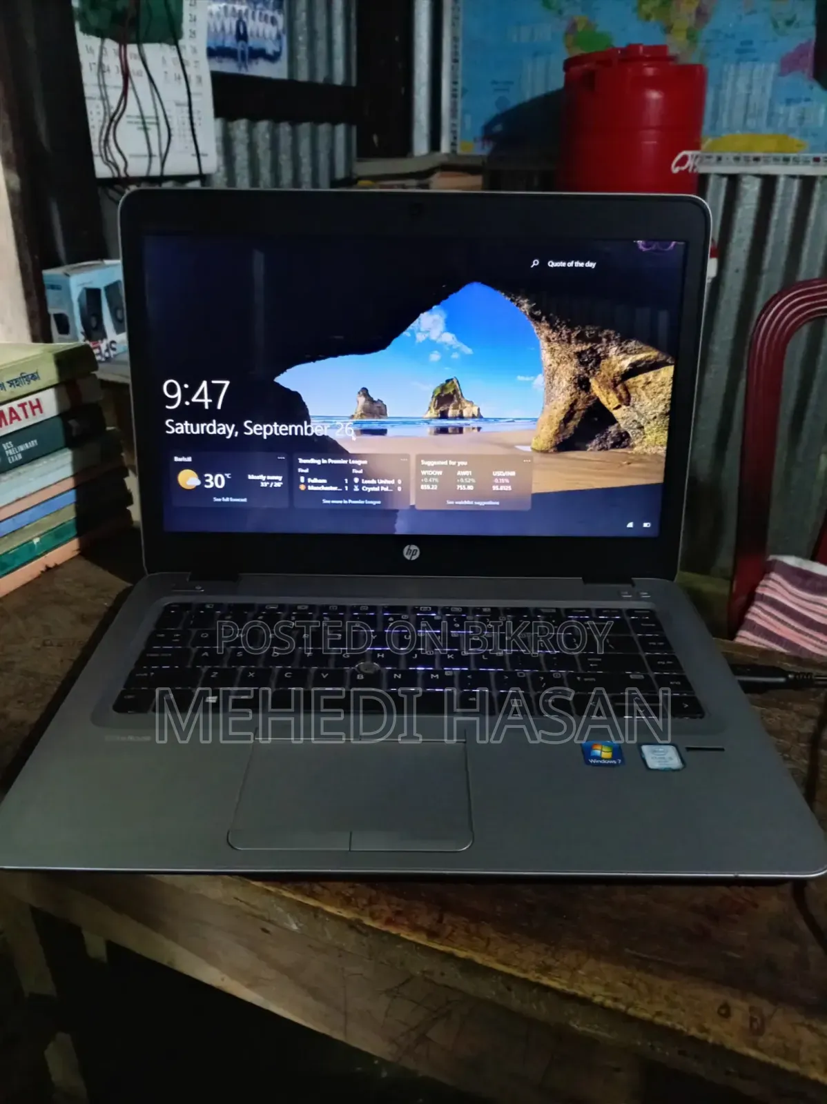 Laptop HP EliteBook 840 G3 8GB Intel Core i5 SSD 256GB