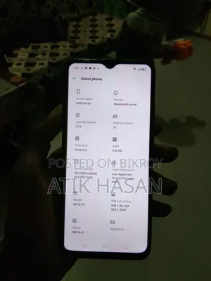 Oppo A15s 64 GB Black