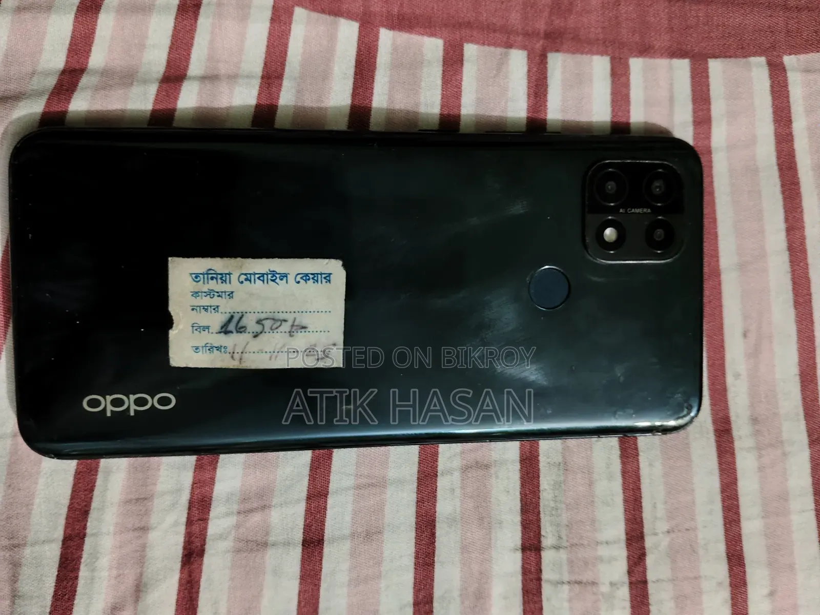 Oppo A15s 64 GB Black
