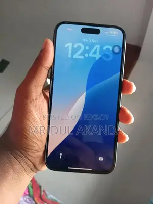 অ্যাপল আইফোন ১৫ প্লাস ১২৮ জিবি ব্ল্যাক