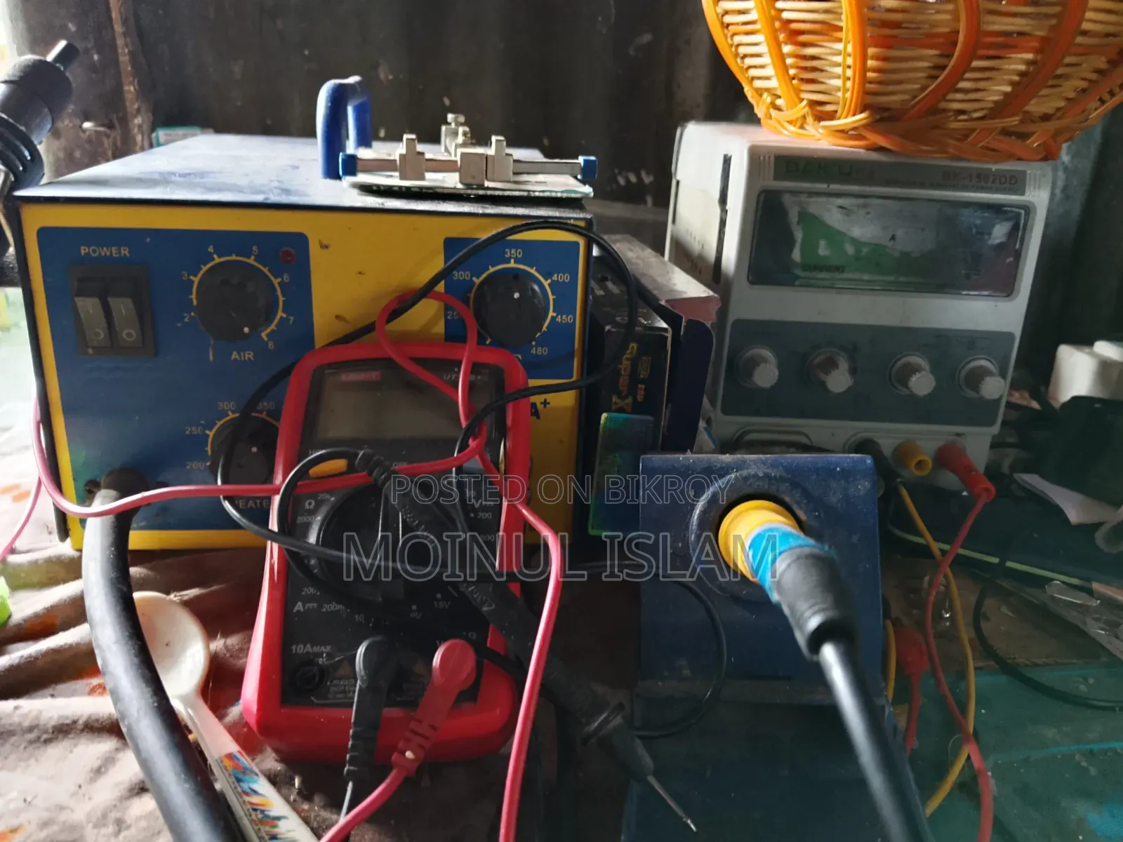 Hot Air Gun and Power Supply