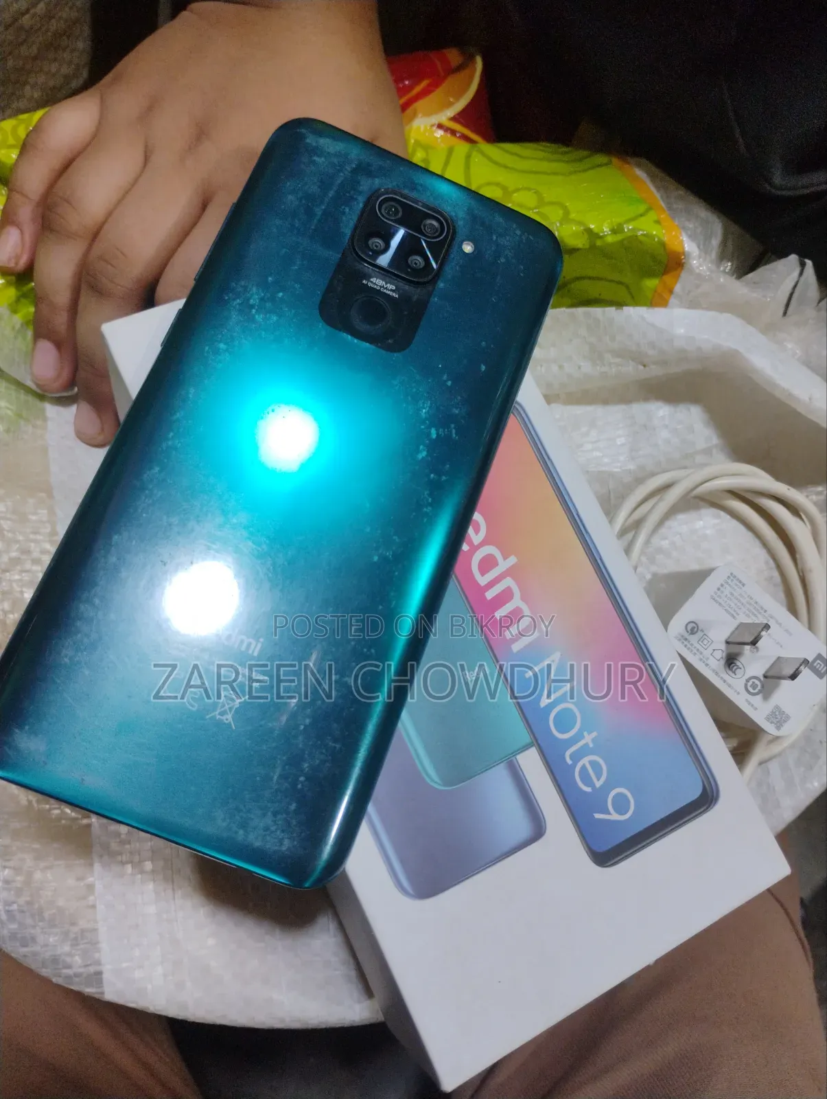 New Xiaomi Redmi Note 9 128 GB Blue