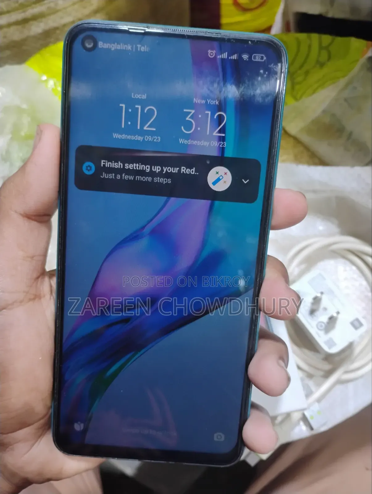 New Xiaomi Redmi Note 9 128 GB Blue