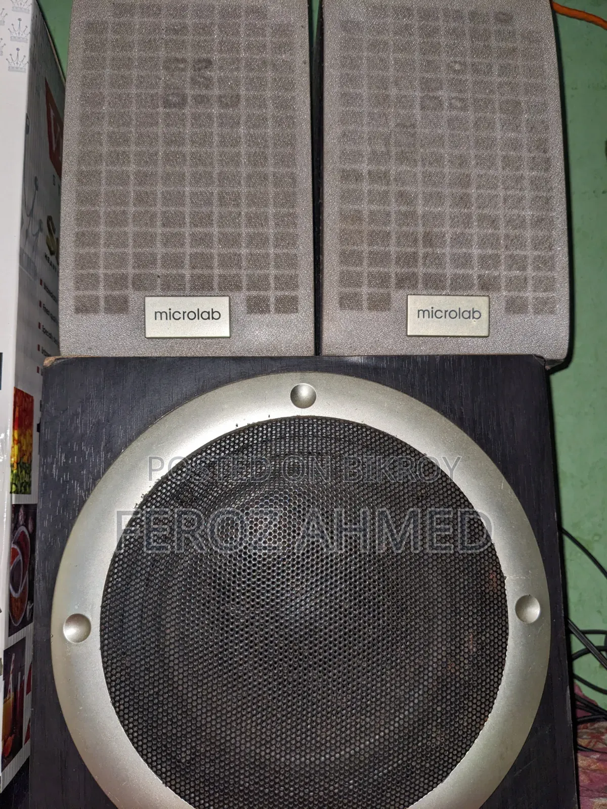 Only the two speakers of MicroLab will be sold