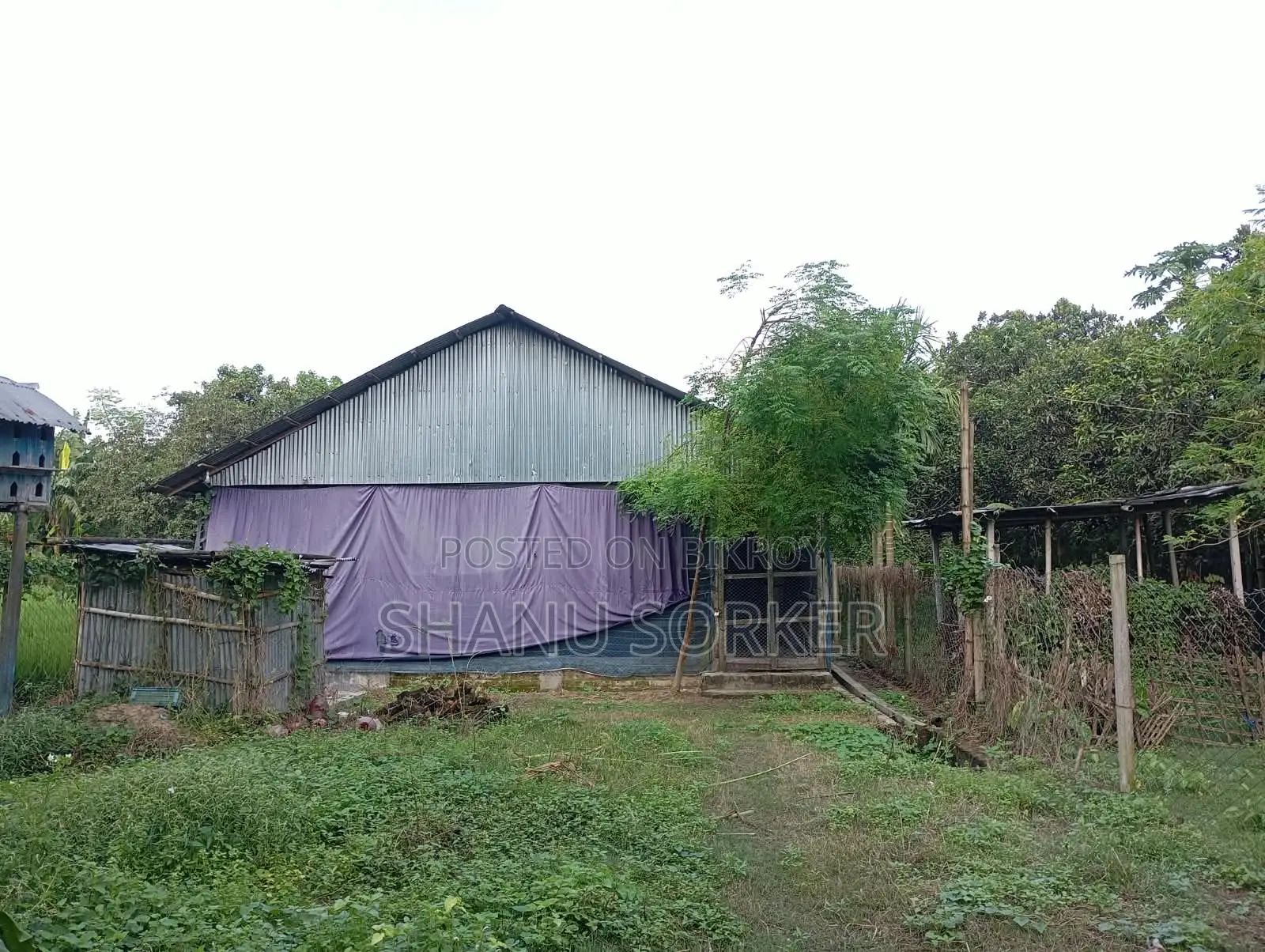 সিমেন্ট এর টিন,কাঠ,পিলার