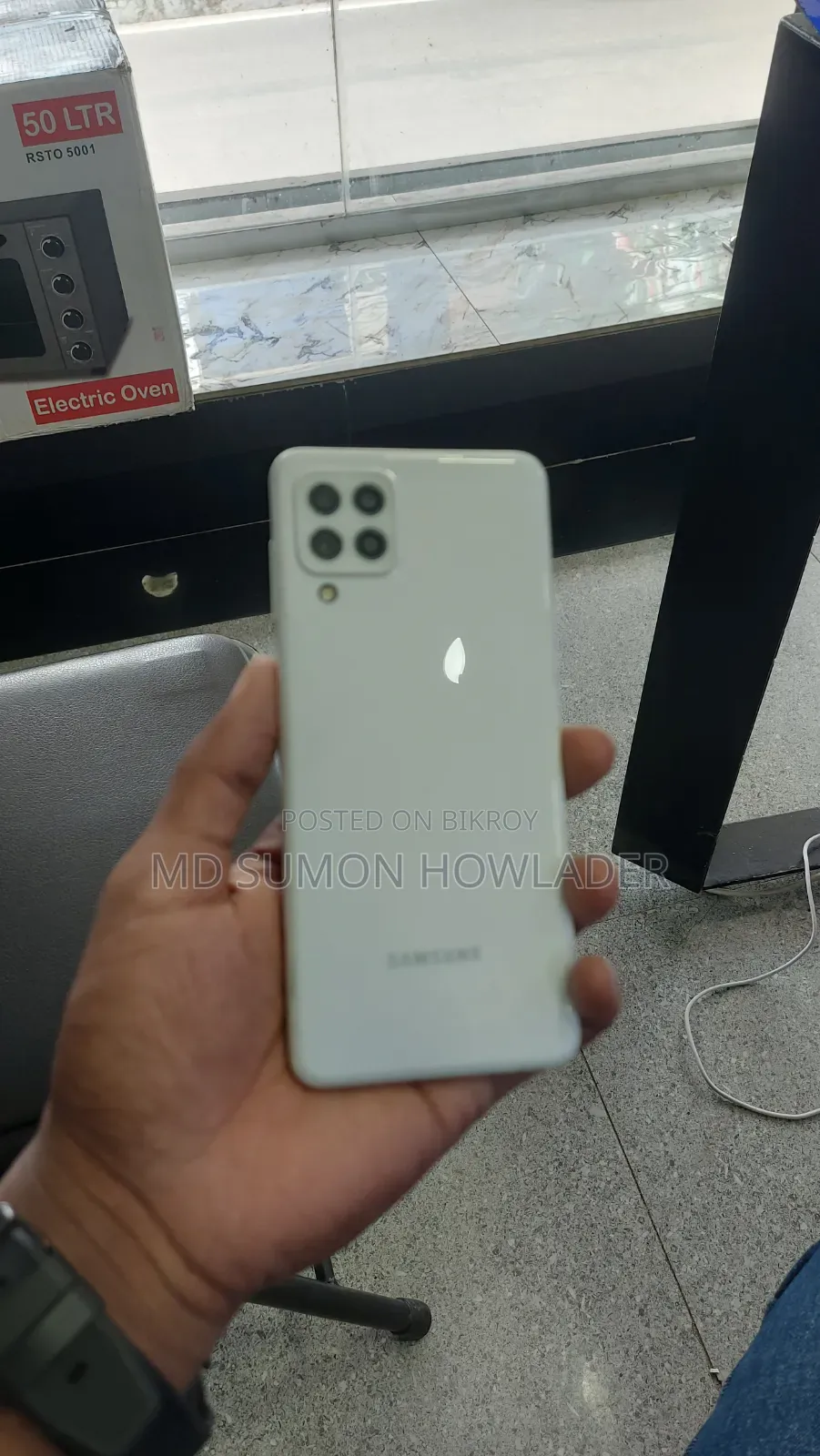 স্যামসাং গ্যালাক্সি এ২২ ১২৮ জিবি হোয়াইট